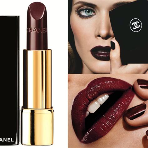 chanel rouge noir tutorial|chanel rouge noir shades.